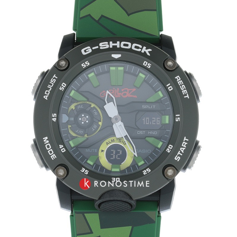 Фотография часов Casio G-Shock x Gorillaz GA-2000GZ-3A